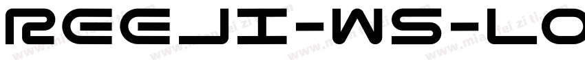 REEJI-WS-LovelyGBsy Regular字体转换